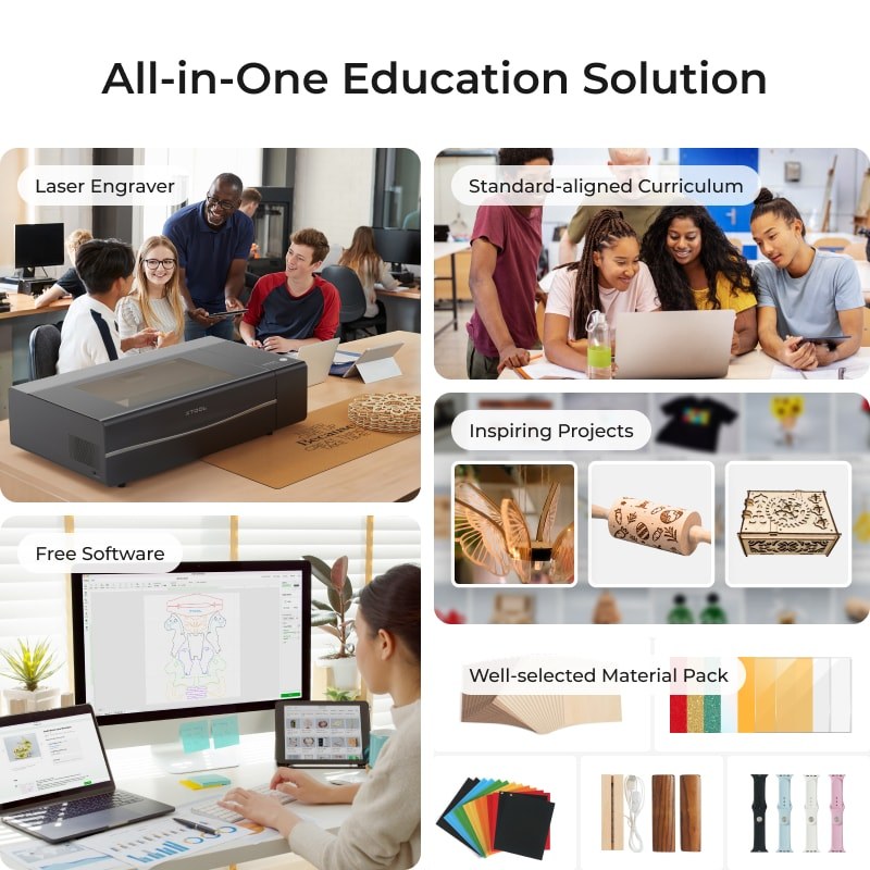 xTool P2S Educational Professional Suite (Class 1) 3