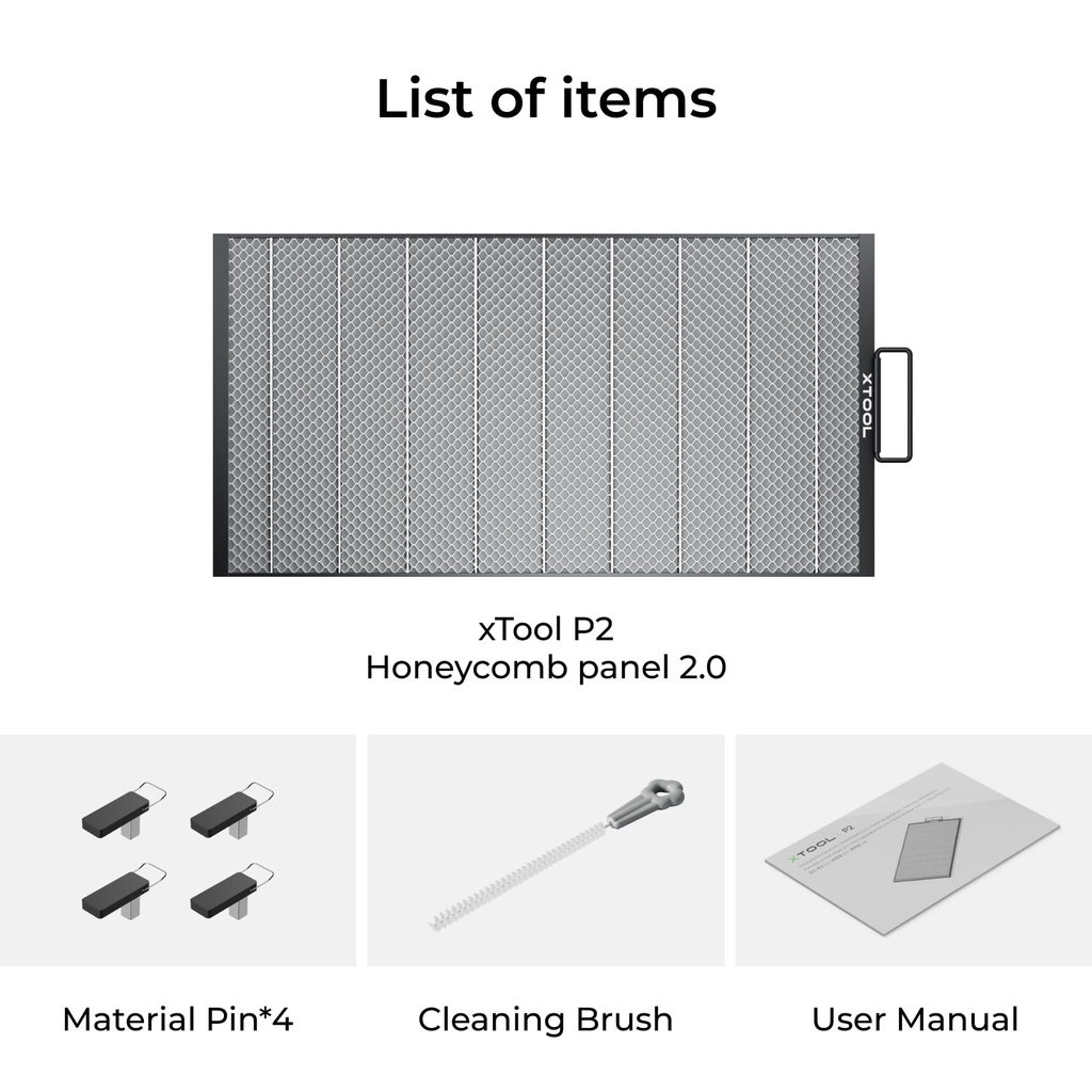 xTool P2 Honeycomb Panel 2.0 5