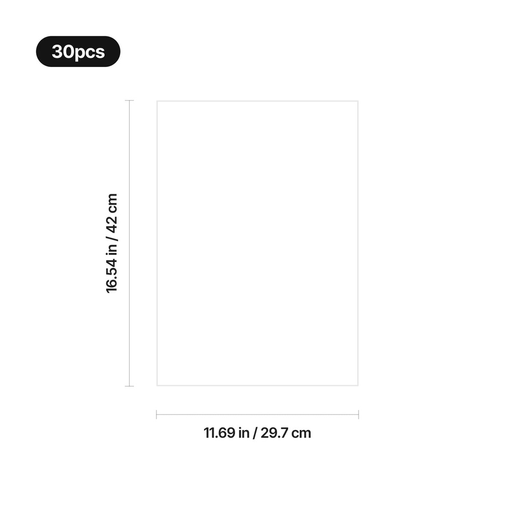 xTool UV DTF A Film Sheets – Mini Baseplate 3