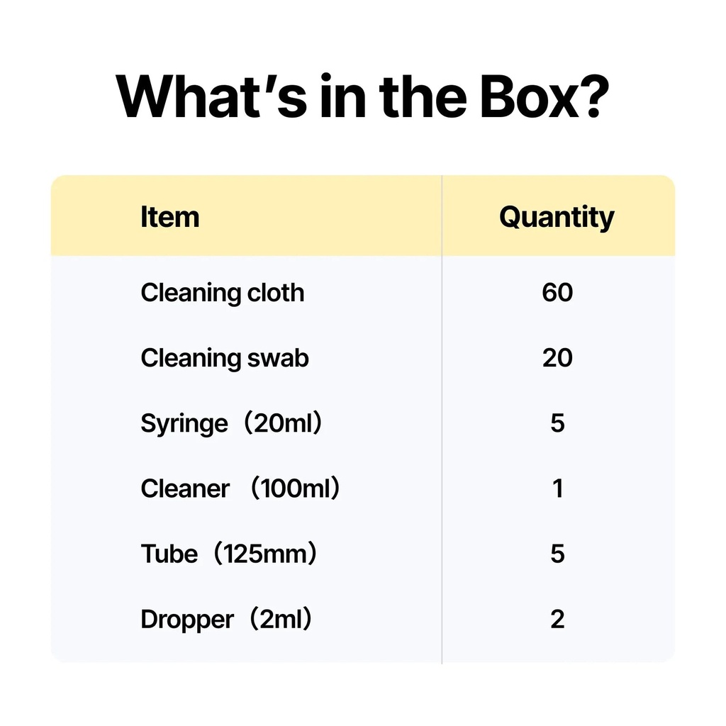 xTool Apparel Printer Cleaning Kit 2