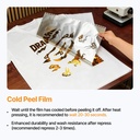 xTool DTF Gold Foil Film Roll 4