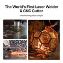 xTool MetalFab Laser Welder + CNC Cutter 800W 5