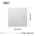 Carbon Steel Q235 Plates 2 mm, 61 × 61 cm (5 pcs) 3