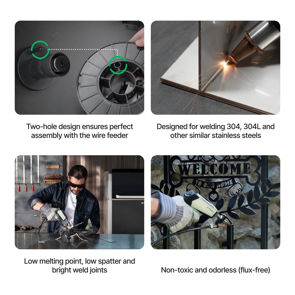ER308L Stainless Steel Welding Wire 1 mm (5 kg) 4