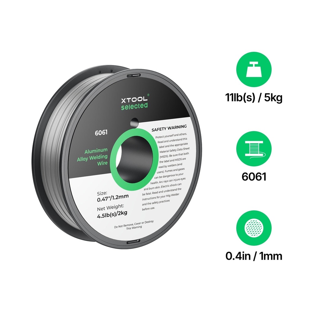 6061 Aluminium Welding Wire 1.2 mm (2 kg) 3