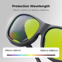 xTool Laser Safety Goggles (316–460 / 630–670 / 800–1080 nm) 3