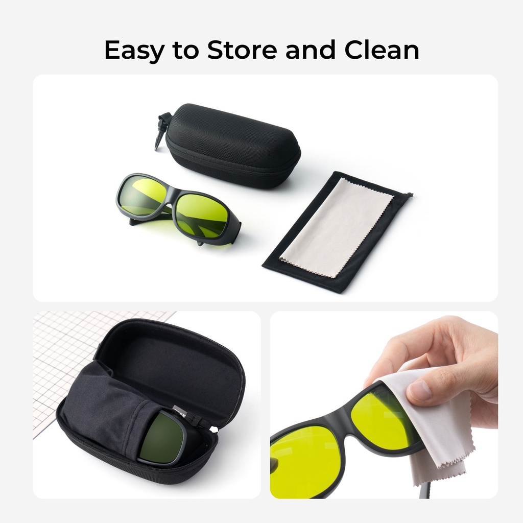 xTool Laser Safety Goggles (316–460 / 630–670 / 800–1080 nm) 6