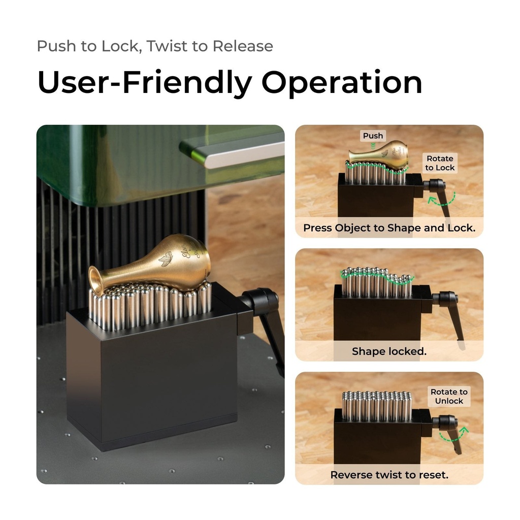 xTool Flexible Fixture 3