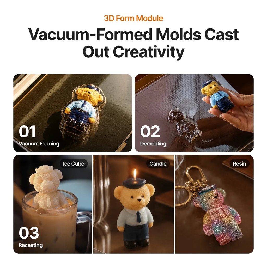 xTool 3D Form Module for WonderPress 4