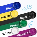 Acrylic Screen Printing Ink Set – Basic Colours (6 × 100 ml) 3