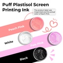 Puff Plastisol Screen Printing Ink (4 × 100 ml) 4