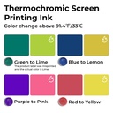 Thermochromic Screen Printing Ink Set (4 × 100 ml) 3
