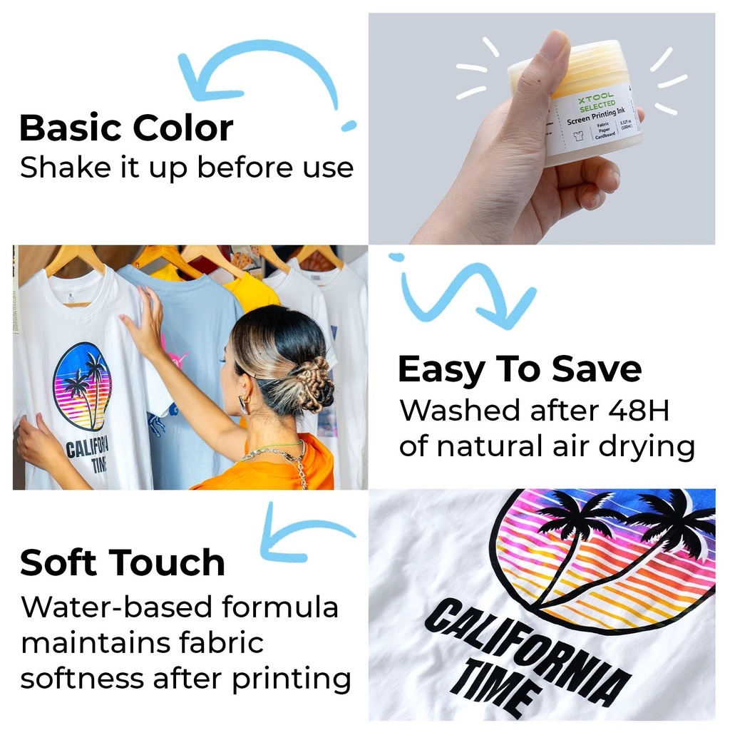 Thermochromic Screen Printing Ink Set (4 × 100 ml) 4