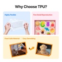 Clear TPU Vacuum Forming Film 0.5 mm (10 pcs) 4