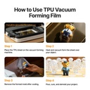 Clear TPU Vacuum Forming Film 0.5 mm (10 pcs) 5