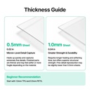 White HIPS Vacuum Forming Film 1 mm (20 pcs) 6