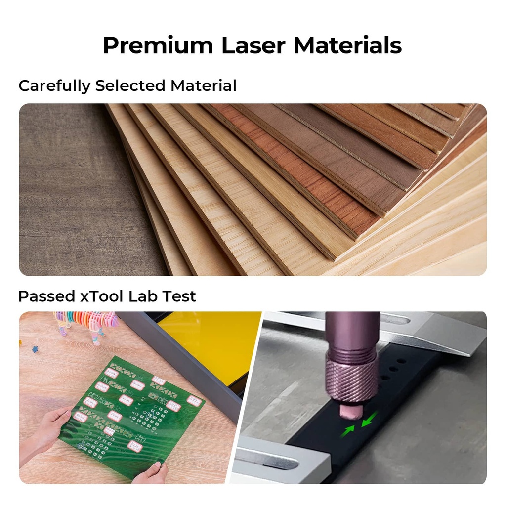 xTool Ultimate Laser Material Kit (159 pcs) 6
