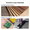 xTool Ultimate Laser Material Kit (159 pcs) 6