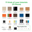 xTool Laser Material Explore Kit 3