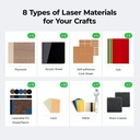 xTool Laser Material Explore Kit 4