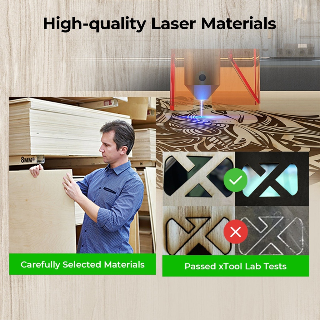 xTool Laser Material Explore Kit 5