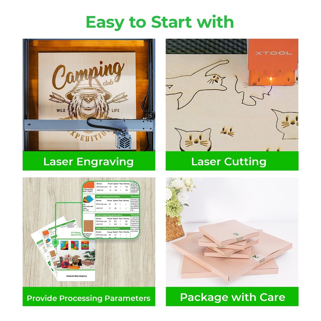xTool Laser Material Explore Kit 6
