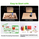 xTool S1 Laser Material Kit (34 pcs) 4