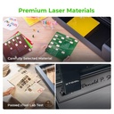 xTool S1 Laser Material Kit (34 pcs) 5