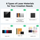 xTool F1/F2 Laser Material Kit 4