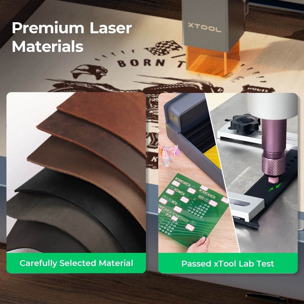 xTool F1/F2 Laser Material Kit 6