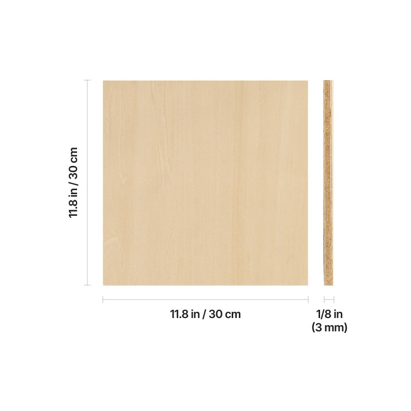 Plywood Sheets Trial Kit (18 pcs) 3