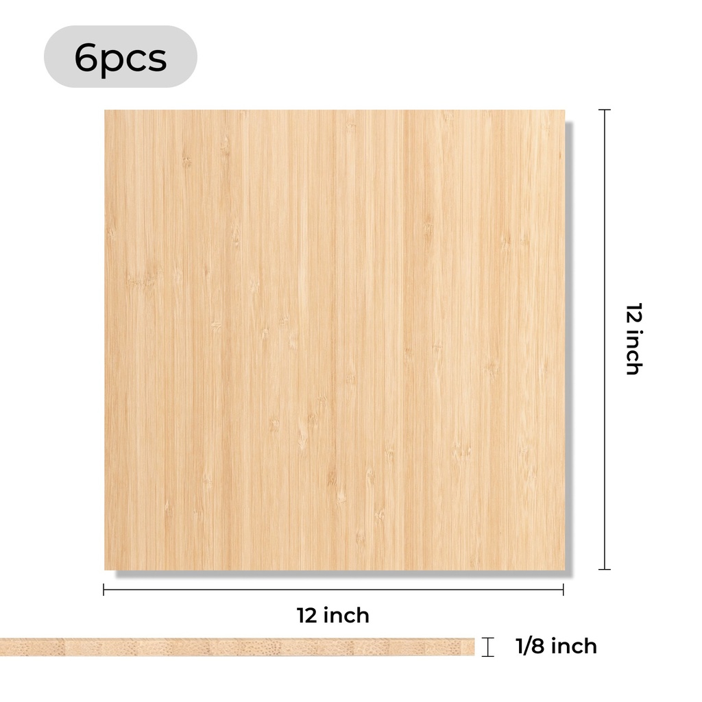 Bamboo Board 3 mm (6 pcs) 3