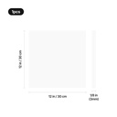 Black Acrylic 3 mm, 30 × 30 cm (3 pcs) 3