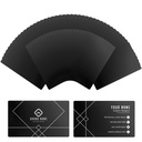 Black Metal Business Cards (300 pcs) 6