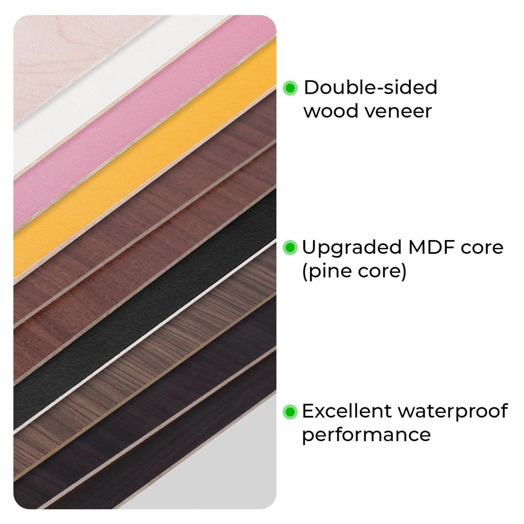 Multi-Coloured MDF Board 3 mm (10 pcs) 5