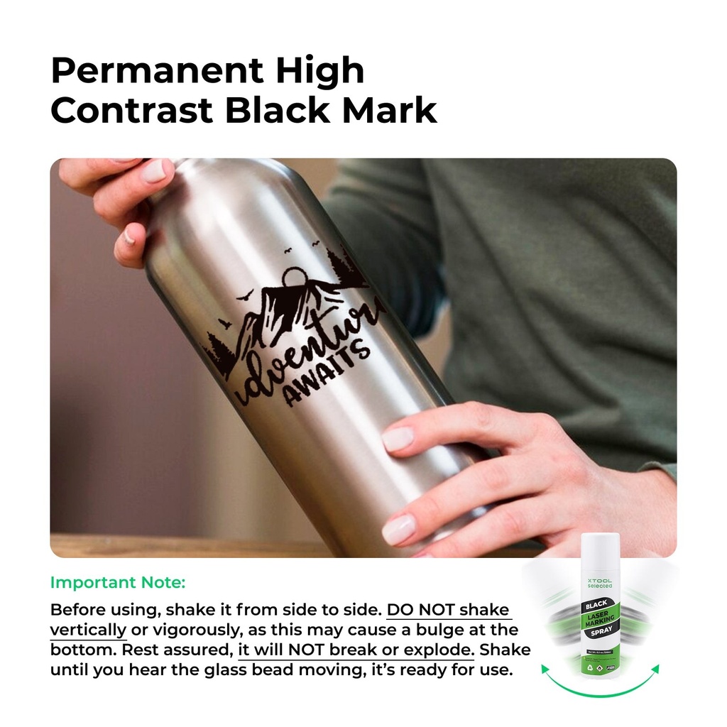 Black Laser Marking Spray (250 ml) 4