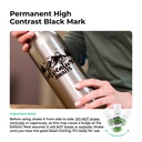 Black Laser Marking Spray (250 ml) 4