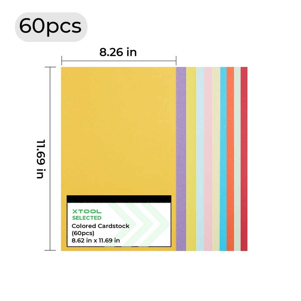 Coloured Cardstock (60 pcs) 3