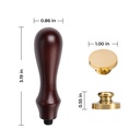 Wax Seal Stamp Head Set 3