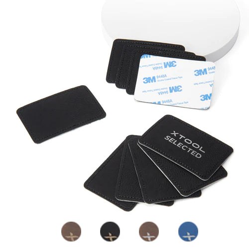 Rectangular Laserable PU Patches 76 × 51 mm (10 pcs) 2