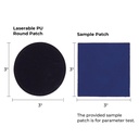 Round Laserable PU Patches 76 mm (10 pcs) 4