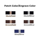 Round Laserable PU Patches 76 mm (10 pcs) 6