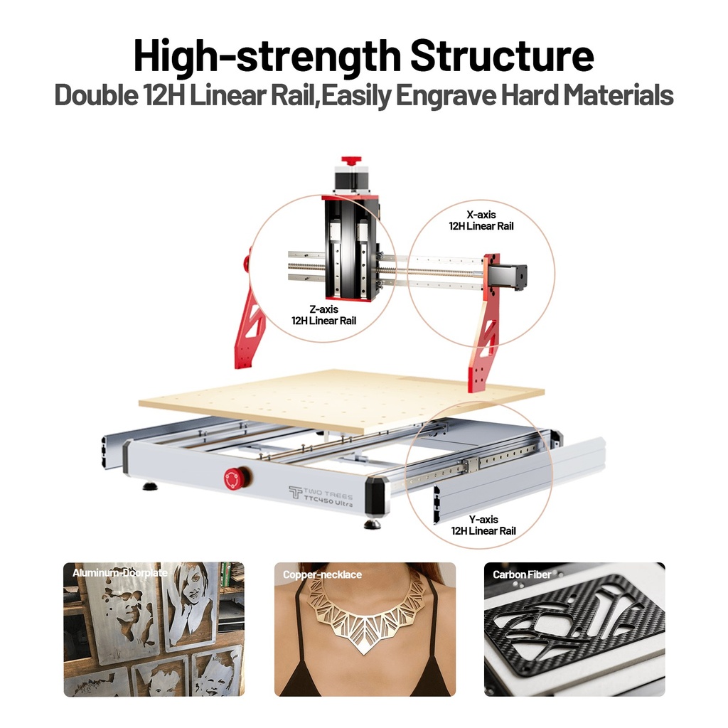 Two Trees TTC-450 Ultra CNC Router 3