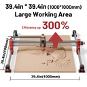 Two Trees TTC-H40 CNC Router 1000 × 1000 3