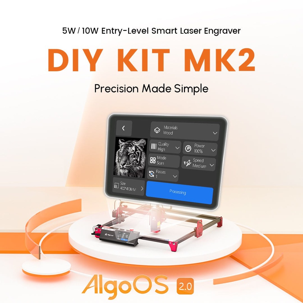 AlgoLaser DIY KIT MK2 10W 2