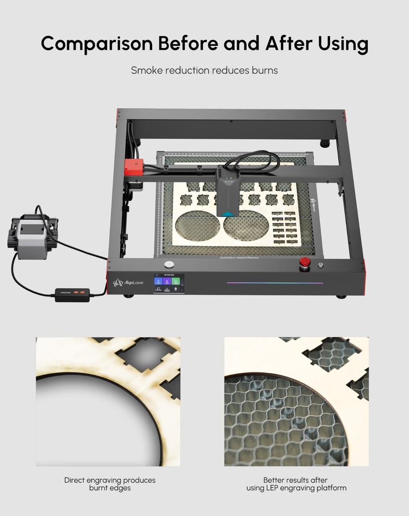 AlgoLaser Honeycomb Working Plate 450 × 450 mm 6