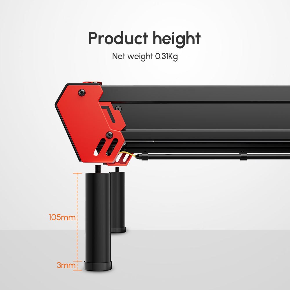 AlgoLaser Adjustable Risers 10 cm 2