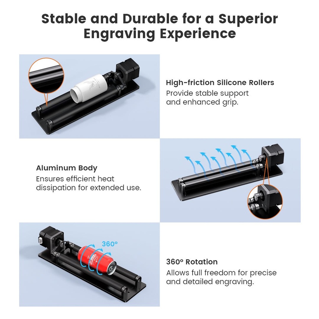 AlgoLaser Rotary Roller 1.0 6