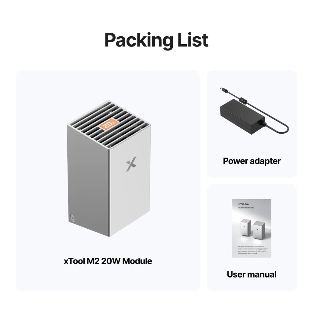 xTool M2 20W Laser Module Kit 5