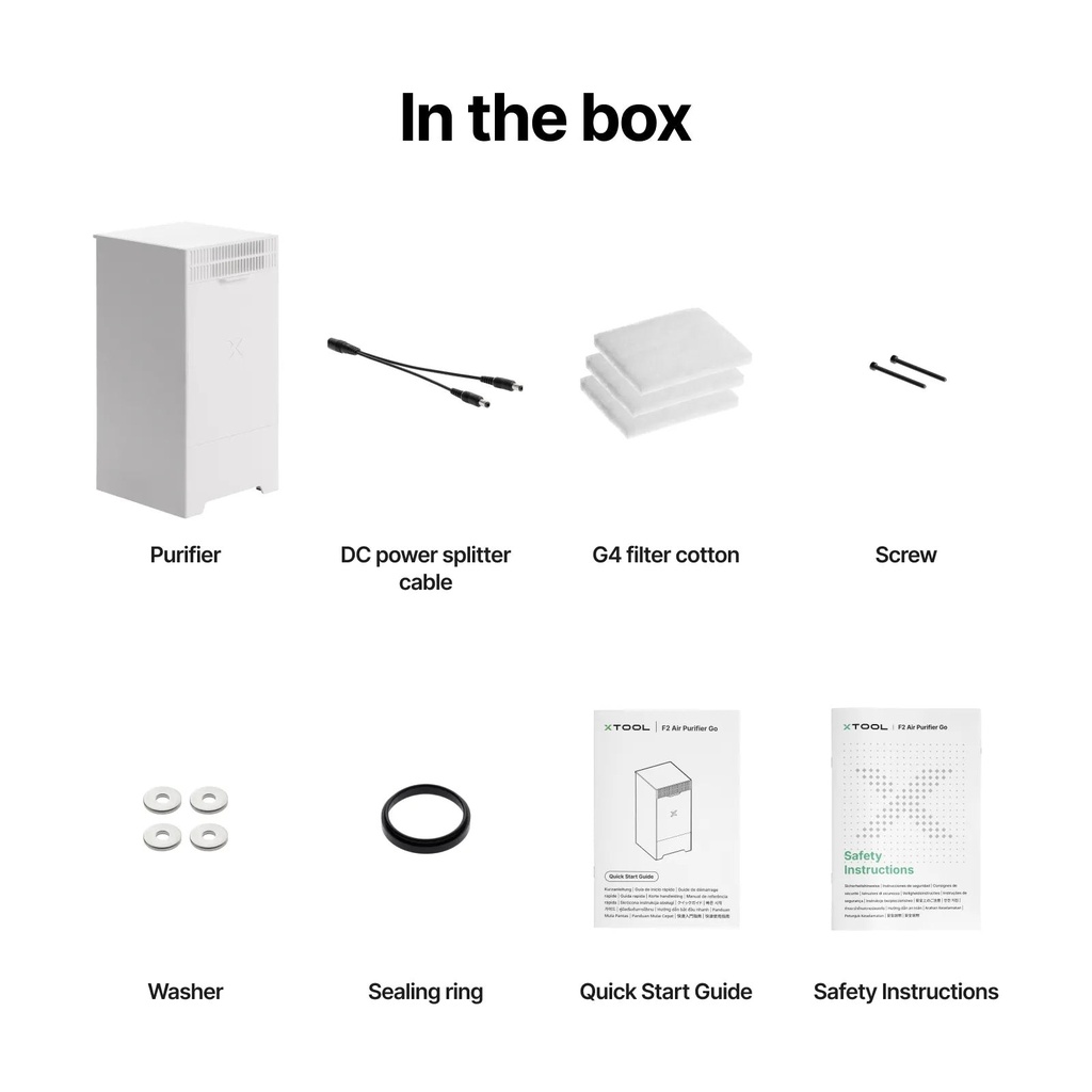 xTool Air Purifier Go for F2 6